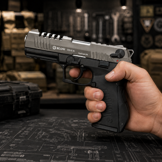 Pistola traumática Blow TR 92 K Fume 9 mm P.A., vista 2 | Zona Hobbies