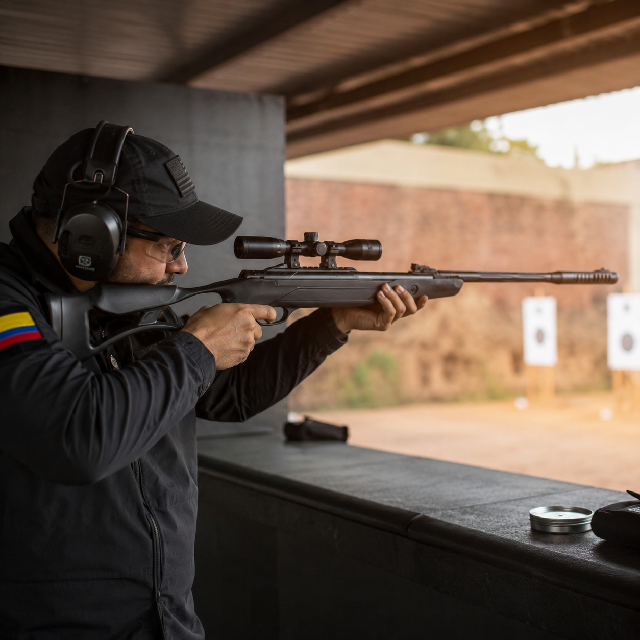 RIFLE HATSAN AIRTACT ED W/ MIRA 4X32