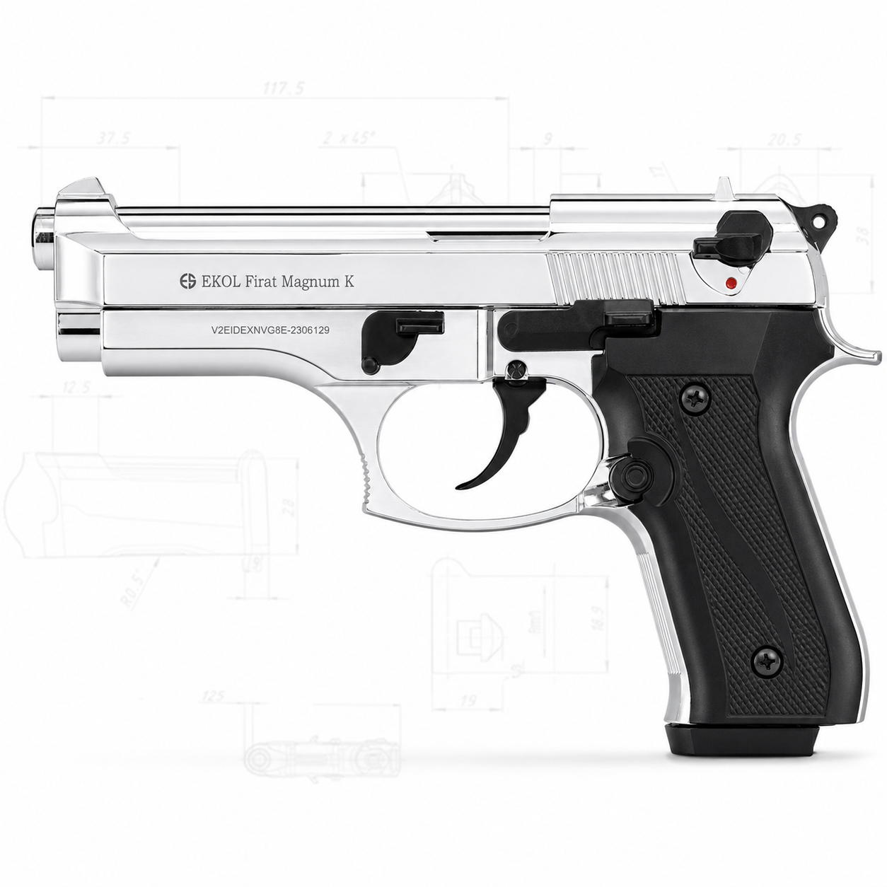 Ekol Firat Magnum cromada