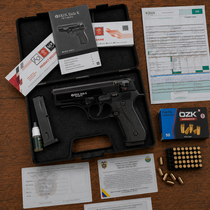 Ekol Dicle K Black 9 mm P.A.