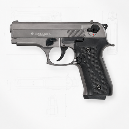 Ekol Dicle K Fumé 9 mm P.A.