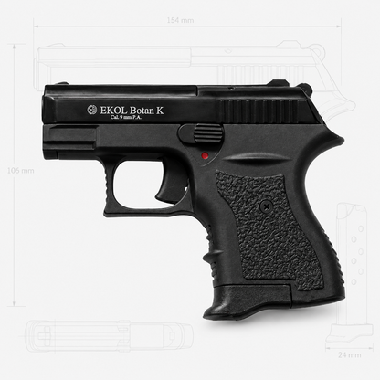 Ekol Botan K Black 9 mm P.A.