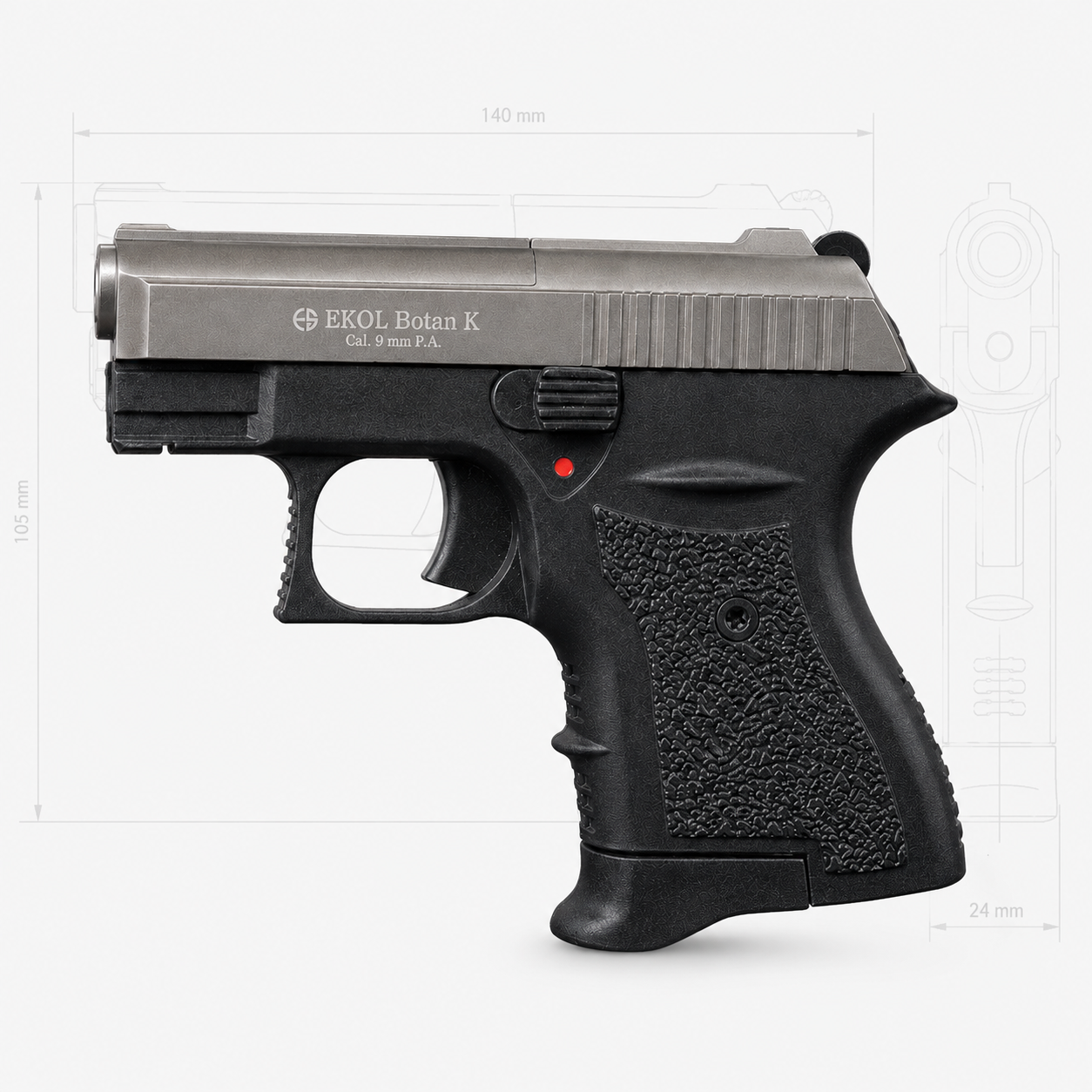 Ekol Botan K Fumé 9 mm P.A.