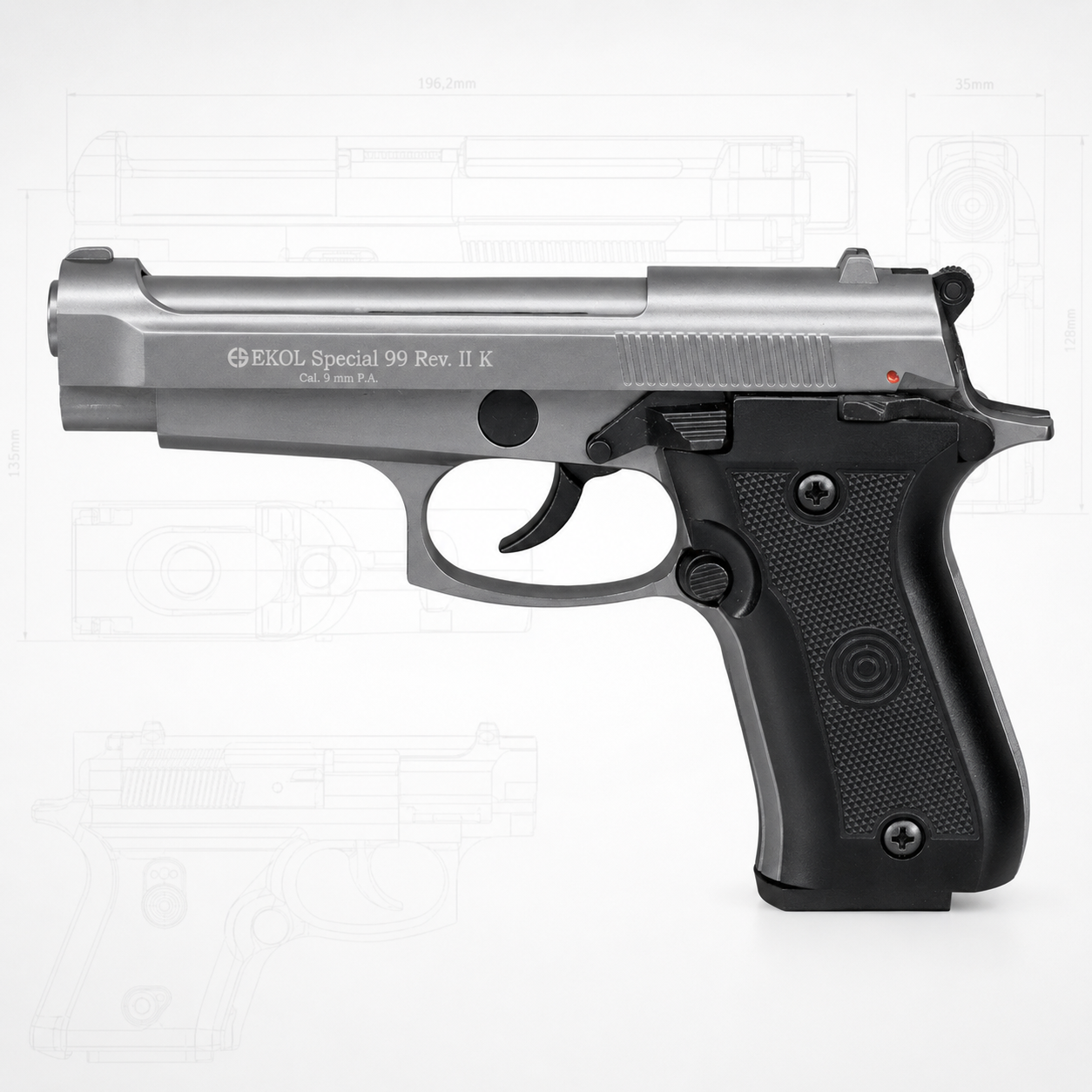 Ekol Special 99 Rev II K Fumé 9 mm P.A.