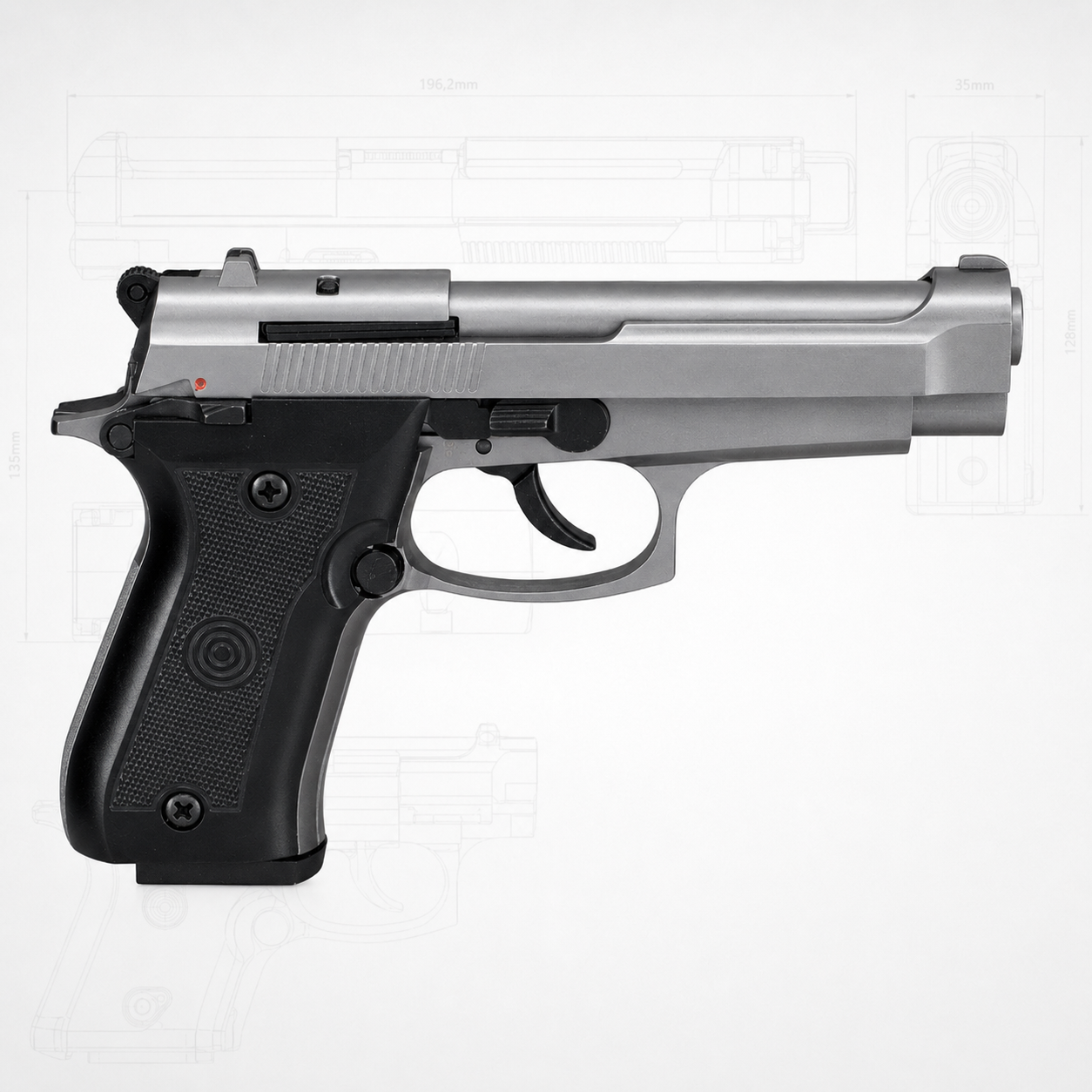 Ekol Special 99 Rev II K Fumé 9 mm P.A.