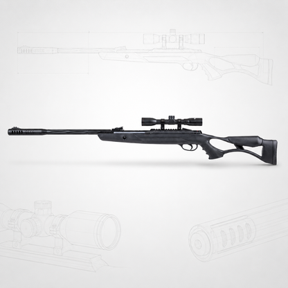 RIFLE HATSAN AIRTACT ED W/ MIRA 4X32
