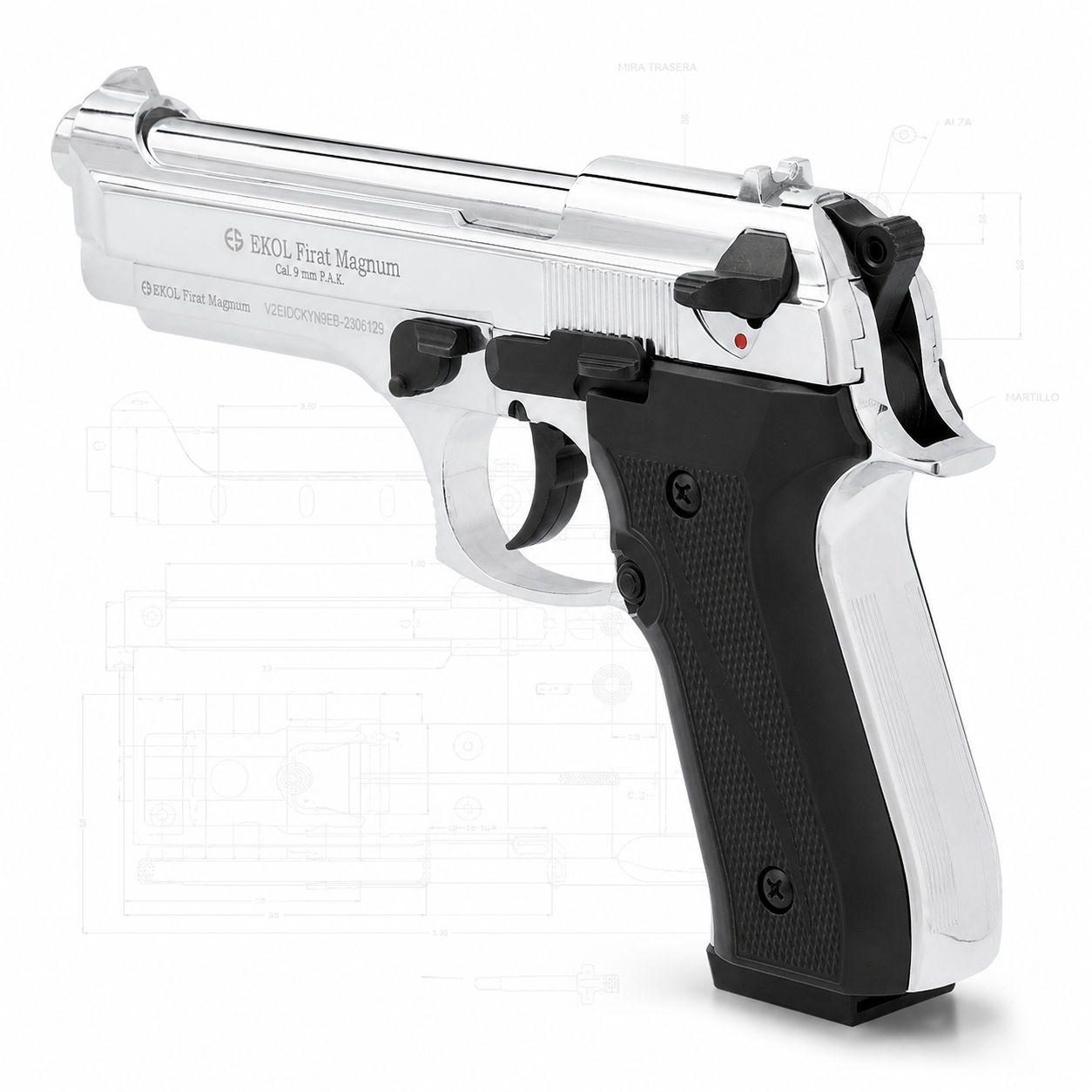Ekol Firat Magnum cromada