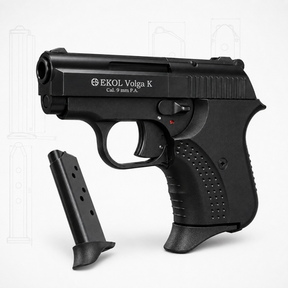 Ekol Volga K Black 9 mm P.A.