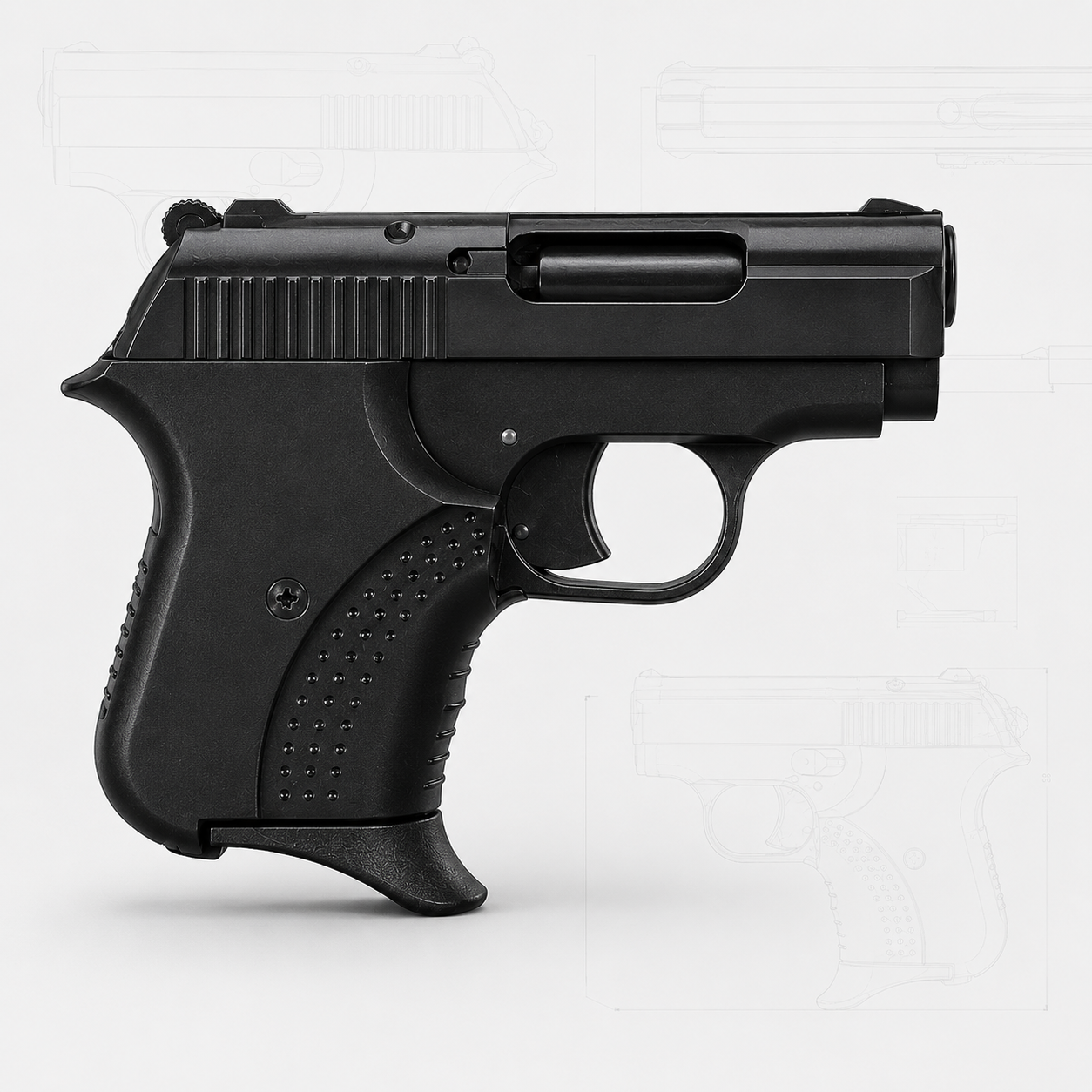 Ekol Volga K Black 9 mm P.A.