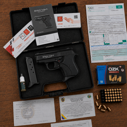 Ekol Volga K Black 9 mm P.A.