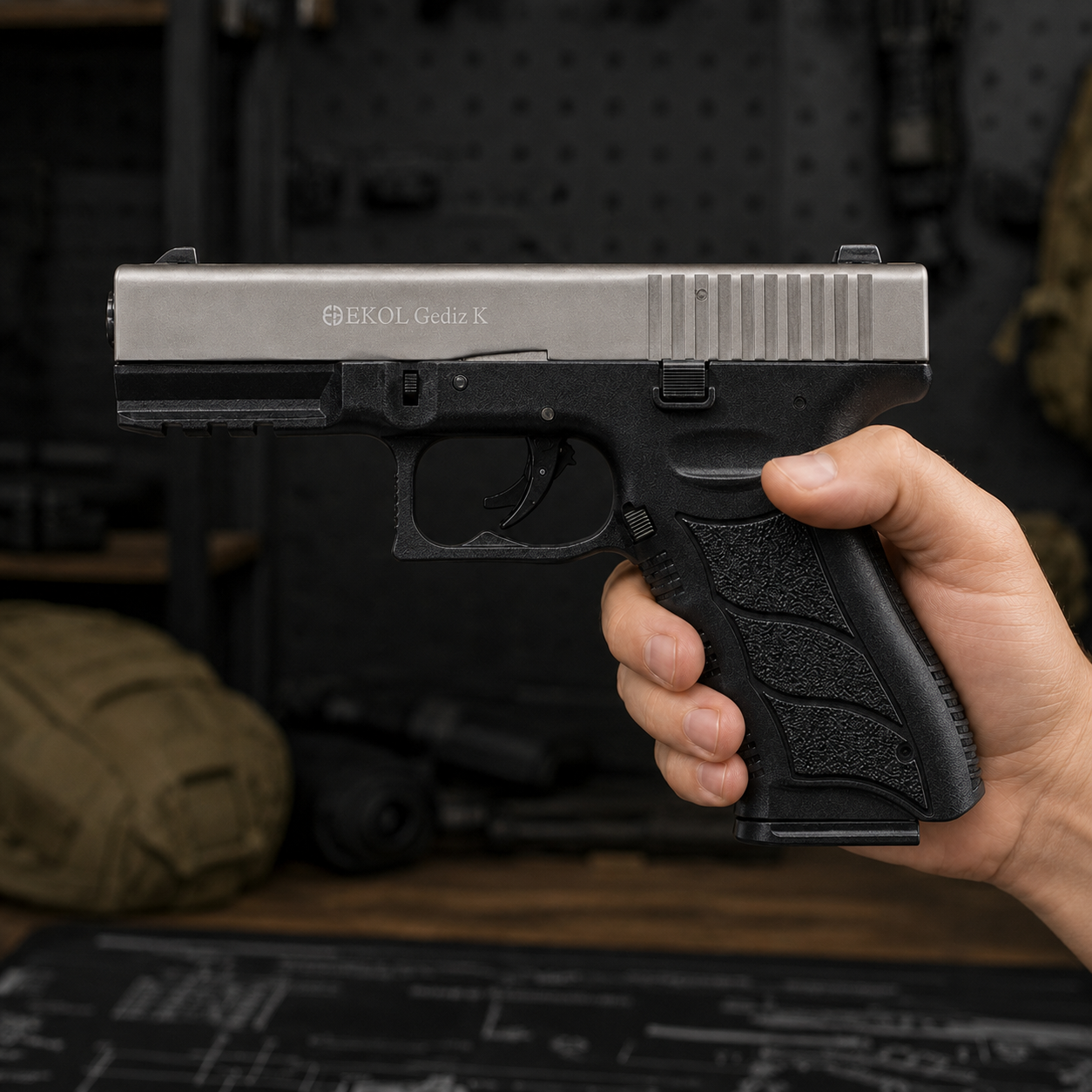 Ekol Gediz K Fumé 9 mm P.A.